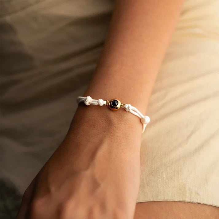 Marine Knot Photo Bracelet