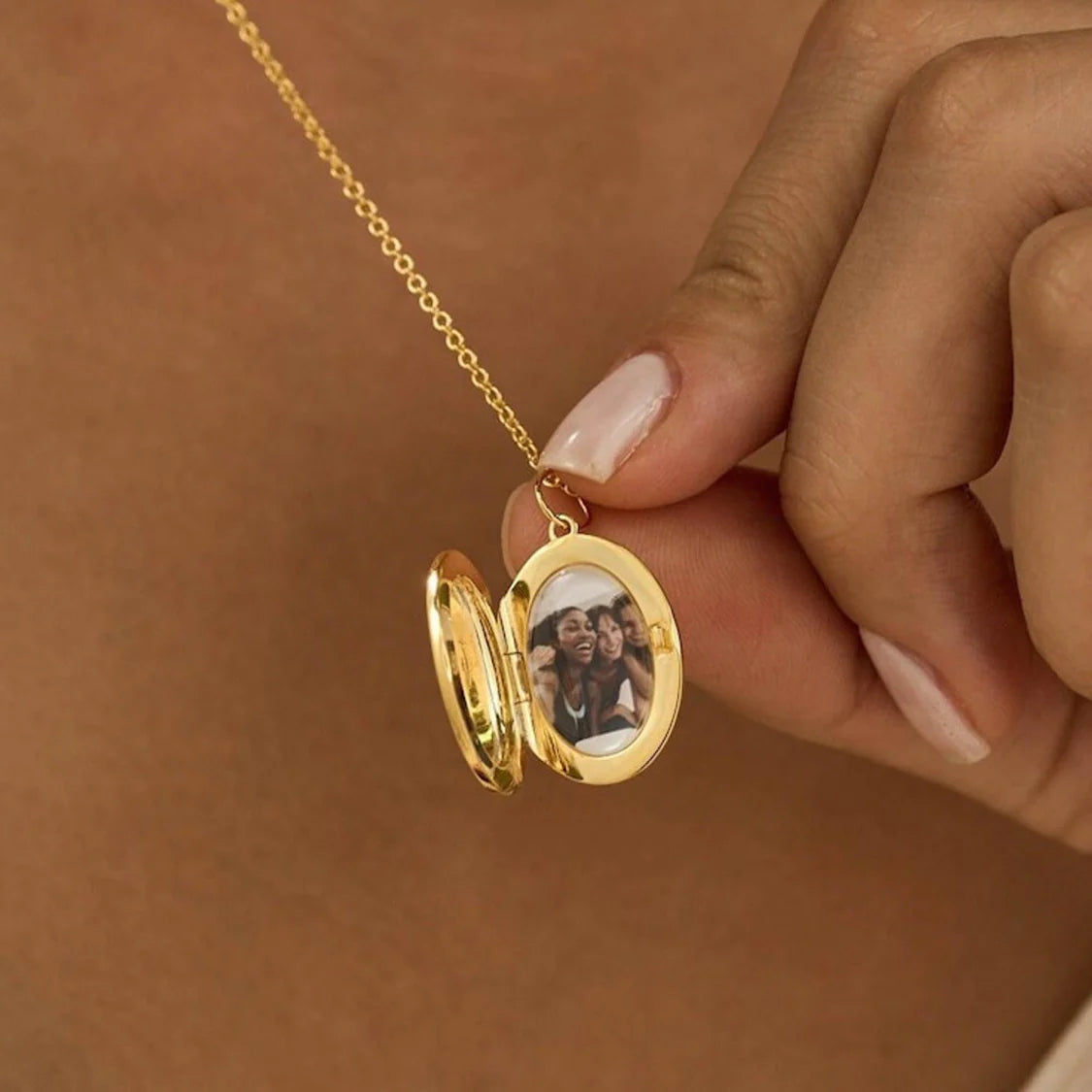 Locket Photo Necklace